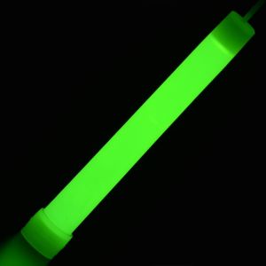6-inch Mini Glow Sticks Fluorescent Light with Hook for Outdoor Camping Military Emergency Party Decorations and Concert Props