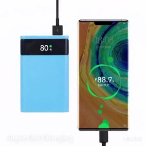 kebidumei | Vỏ Sạc Dự Phòng Tự Chế Không Kèm Pin Hỗ Trợ Sạc Nhanh 5V Dual USB Type C PD QC3.0 Hộp Đựng Pin 18650 Cho Điện Thoại Thông Minh