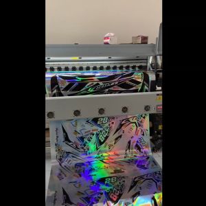 BBSticker Demak BISA HOLOGRAM Stiker Striping Aerox 155 Old Motif Racing Axo 5
