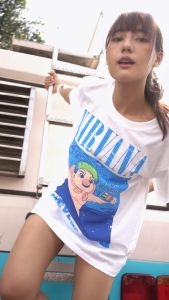 KIZARU T-Shirt Music Series NIRVANA BEELZEBUB WHITE