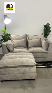 โซฟา 3 ที่นั่ง รุ่น " MARE มาเร่ " พร้อมสตูล