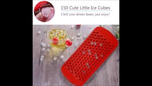 Mini Heart Shape 150 Cavity Silicone Ice Cube Tray Non-toxic Food Grade Silicone for Whiskey Cocktail Wink Milk