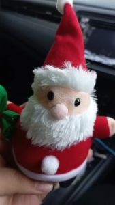 Boneka Santa Claus Mini / boneka sinterklas Gift Hijau untuk Dekorasi Natal