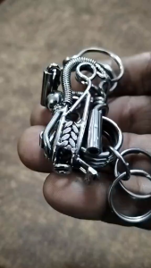 Keyholder: Stainless Rider Design