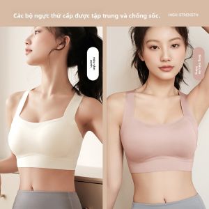 Áo ngực thể thao nữ MiiOW chống sốc khi chạy bộ cường độ cao tập yoga