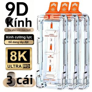3 Miếng Dán Bảo Vệ Màn Hình Bằng Kính Cường Lực NNBILI Cho Samsung Galaxy S26/S25/S24 Ultra S23/S22/S21 Plus FE - Chống Trầy Xước Độ Nét Cao Dễ Dàng Lắp Đặt