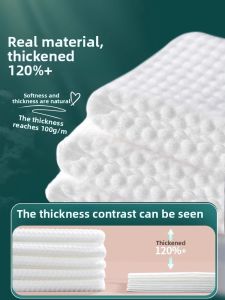 MONLEYTA | Pure Cotton Face Wash Towels Disposable Hanging Style Official Flagship Store Authentic Cleansing Towels Non-shedding