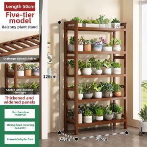 Rustic Style Multi-level Flower Stand