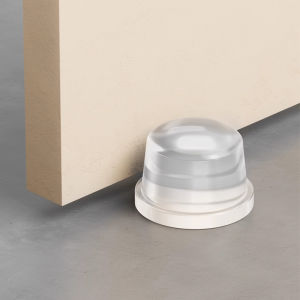 1/4pcs Transparent Silicone Door Stopper No Drill Anti Bump Pad for Office Home Furniture Safety Protection Dodgers Door Stop