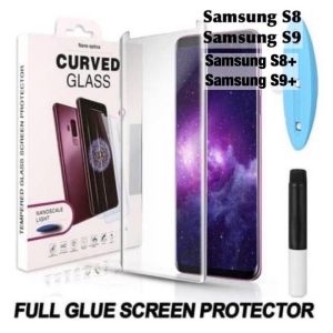 9998 VVV case Tempered glass UV Samsung S23ULTRA S22ULTRA S8 S8+ S9 S9+ S10 S10+ S20 S20+ S20ULTRA S21 S21+ S21ULTRA Note 8 9 Note 10 10+ Plus 20 ultra Screen guard Full screen guard protector tempered glass