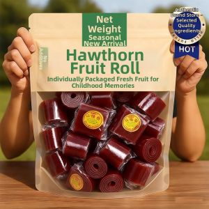 WENXIANGZAN | Special Quality Traditional Hawthorn Roll Snack Independent Packaging