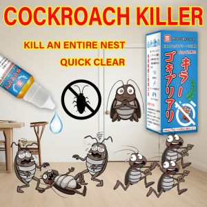 Cockroach Buster! ECeta Cockroach killer Cockroach repellen Racun lipas 24-hour cockroach extermination Essential for Home Use. Pest Control Perangkap Lipas Cockroach bait Ubat lipas rumah Lipas killer 蟑螂药