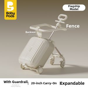 baby pods | Baby Ride On Suitcase Travel Stroller