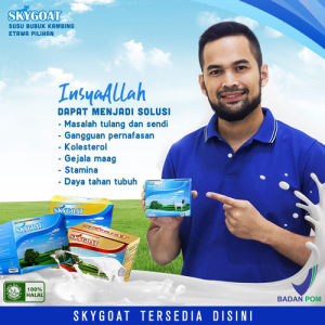 Susu Kambing Etawa Skygoat Etawaku Susu Platinum Rasa Vanilla - Isi 10 Sachet