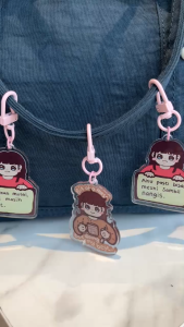 ATRACTIV x KedaiSenyumSasa Gantungan Kunci Resin Akrilik Quote Motivasi Positif