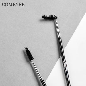 Comayer Flexible Mascara Brush Soft Hair Brow Spiral Brush Eyebrow Brush C08 Eyebrow Brush Eyelash Curler Eyebrow Comb Makeup Brush