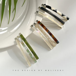 Kẹp Tóc Thời Trang Cho Bé Gái Kẹp Tóc Mái Lệch Kẹp Tóc Một Từ Kẹp Tóc Phụ Kiện Tóc Phong Cách Bên Hông Kẹp Tóc Hợp Kim Nhựa