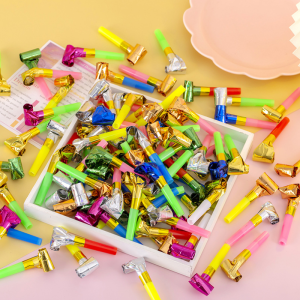 Giải Thưởng Trẻ Em Sáng Tạo Dễ Thương Còi Rồng Có Thể Thu Vào Sừng Tiệc Sinh Nhật Giải Trí Nhỏ Em Bé Thổi Cong Lên