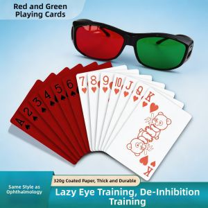 ZHONGLIANG | Vision Correction Training Playing Cards and Glasses