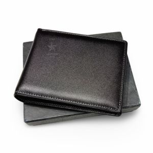 Dompet Pria Kulit 100% Dompet Cowok Kulit Sapi Tahan Api