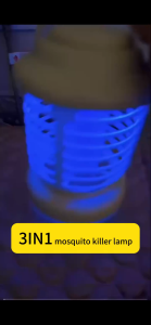 300m without mosquitoes Mosquito Killer Lamp USB Rechargeable LED UV Light Rechargeable electric insect killers Effectively kill mosquitoes and flies Quiet Safe and No radiation Mosquito killer electric outdoor indoor mosquito electric lamp