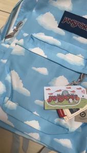 FULLTAG✅ TAS JANSPORT SKY BLUE AWAN IMPORT PREMIUM SUPERBREAK - JANSPORT BACKPACK - TAS RANSEL - TAS SEKOLAH - BAGPACK MULTIFUNGSI