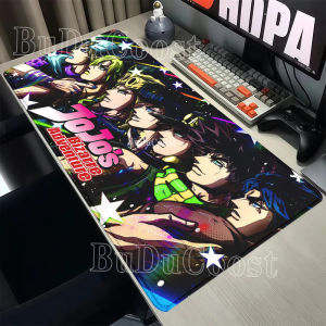 Bandai | Mouse Pad Jojo Bizarre Adventure Anime PC Gaming Keyboard Mousepad Xxl Office accessories overlock esports HD printing Desk Mat