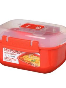 Sistema round Lunch Box High Temperature Resistant Food Grade PP Microwave Safe Soup Bowl Noodle Bowl for Work Office Use