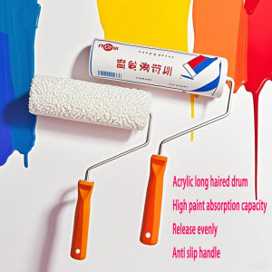 Acrylic Long Hair Roller Brush Wall Tools Decoration Paint Coating Latex Cleaning Barbecue Baking Painting