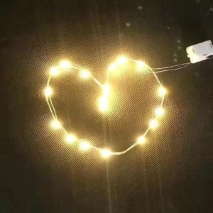 Wpostar | 6Pcs 1M 2M Battery Operated Fairy Lights Smart Flashing Decoration LED Fairy String Light Party Holiday Christmas Decoration