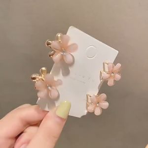 Jepit Mini Bunga Pony Kepang Hair Clip Warna Pastel Cantik Fashion Korea Kawaii Model Kekinian Premium Import