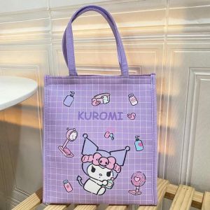 กระเป๋าเก็บอุณหภูมิ Sanrio Character ด้านนอกเป็นหนัง PU กันน้ำ ด้านในบุฟรอยด์