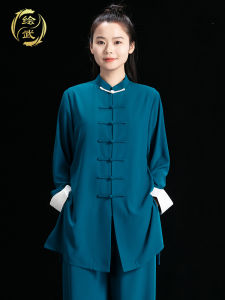 ชุดฝึกซ้อมไทเก๊กใหม่ 2025 สำหรับผู้ชายและผู้หญิง ชุดการแสดงแบบจีนดั้งเดิม ชุดเต้นไทเก๊ก ชุดกีฬา