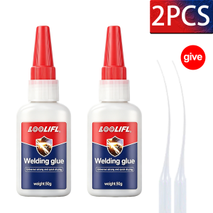 Welding High Strength Oily Super Glue Quick-Drying Adhesive Multi-purpose for Metal Ceramic Plastic Wood Glass Instant Repair