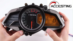 Motorcycle digital dash Odometer For Bajaj pulsar 135 150 160 180 200NS 2015-2018 LCD Instrument Multi N Gear Volt Oil Pressure