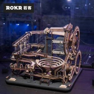 ROKR | Night City Wooden Mechanical Transmission DIY Assembly Model