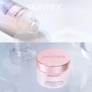 <2pcs Skincare Set>SKINTIFIC  377 Anti Dark Spot Combo Moisturizer 30g+Serum 20ml Whitening Glowing Moisturizing Reduce Redness Fade Spots