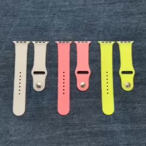Dây Đeo Đồng Hồ Apple Watch Bằng Silicon Phát Sáng Tương Thích Với Series 8 7 6 SE 5 4 3 40mm 44mm Kiểu Dây Đeo Thể Thao Dành Cho Iwatch