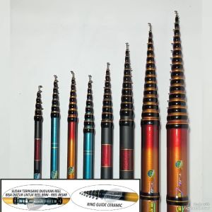 Tegek Kolong ORCA TJL & ORCA XIAGUANG - BAHAN : FIBER - RUAS PENDEK : 40 CM