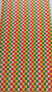 Chiếu cói (lát) 1.4mx2.0m sọc caro xuất xứ Bình Định