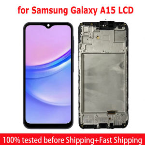 LCD Screen for Samsung Galaxy A15 4G A155F Replace Display Touch Screen Digitizer for Samsung Galaxy A15 A156B 5G LCD Black