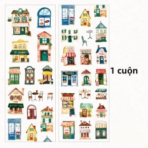 Mr.Paper Kawaii Die Cut Tape - Little Everyday Series Journaling Văn Phòng Phẩm Nhãn Dán Sổ Lưu Niệm Dành Cho Học Sinh & Quà Tặng Trẻ Em