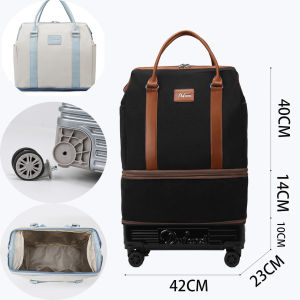 Portable Business Travel Luggage Trolley Case