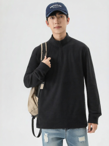 Warrior | New Spring Loose Casual Fleece Half-Zip Hoodie