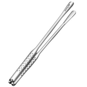 AKL | Heat Resistant Thick Stainless Steel BBQ Tongs