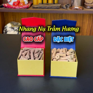 Nhang nụ trầm hương thơm tự nhiên đốt xông nhà tẩy uế đồ thờ cúng phong thủy cao cấp may mắn tài lộc cho gia chủ Sơn Mộc Hương