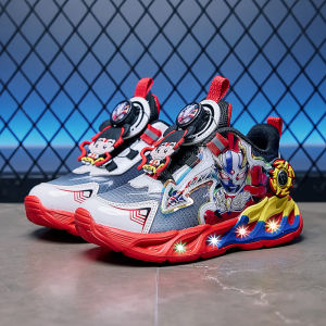 KUOBURENSHENG | Breathable Light-up Anti-slip Wear-resistant Boy Shoes