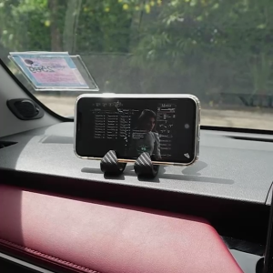 WACA ตะขอแขวนของรุ่นเคฟล่า สามารถใส่มือถือได้ รับน้ำหนักได้ถึง 20kg ตะขอแขวนในรถ ตะขอที่แขวนถุงและกระเป๋าในรถ ตะขอแขวนของอเนกประสงค์ ตะขอแขวนของในรถยนต์ 026 FSA