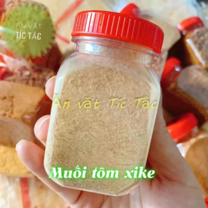Muối tôm xike ngon siêu cay (Muối tôm sặc loại ngon) hủ 100g/500g