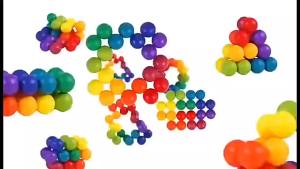 Sensory Fidget Toy Educational Color Ball 3D Rotating Montessori Game for Stress & Anxietyelief Phone Holder Toy Christmas Gifts